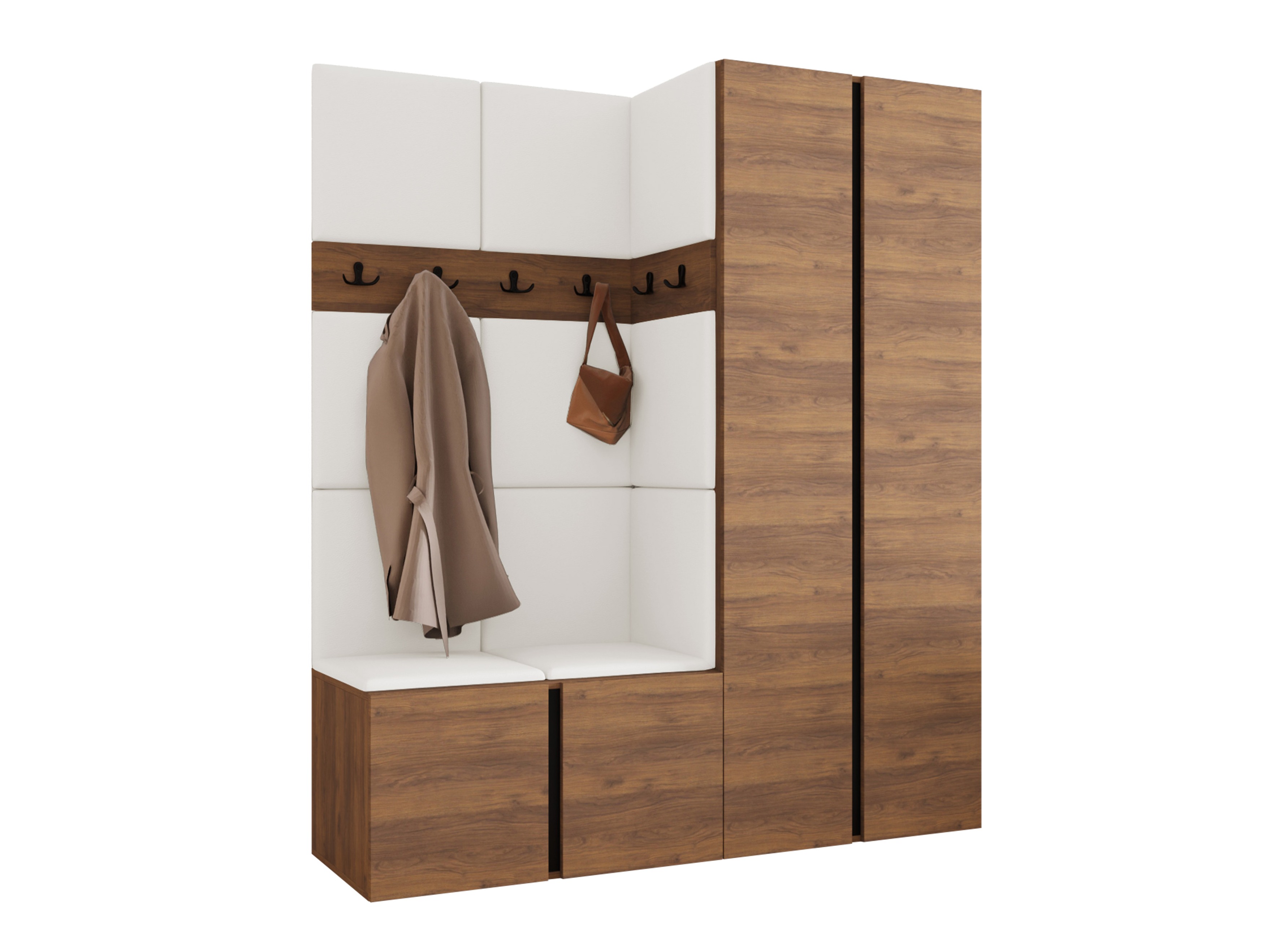 Set za hodnik Pinis III (Eko-koža Soft 017)