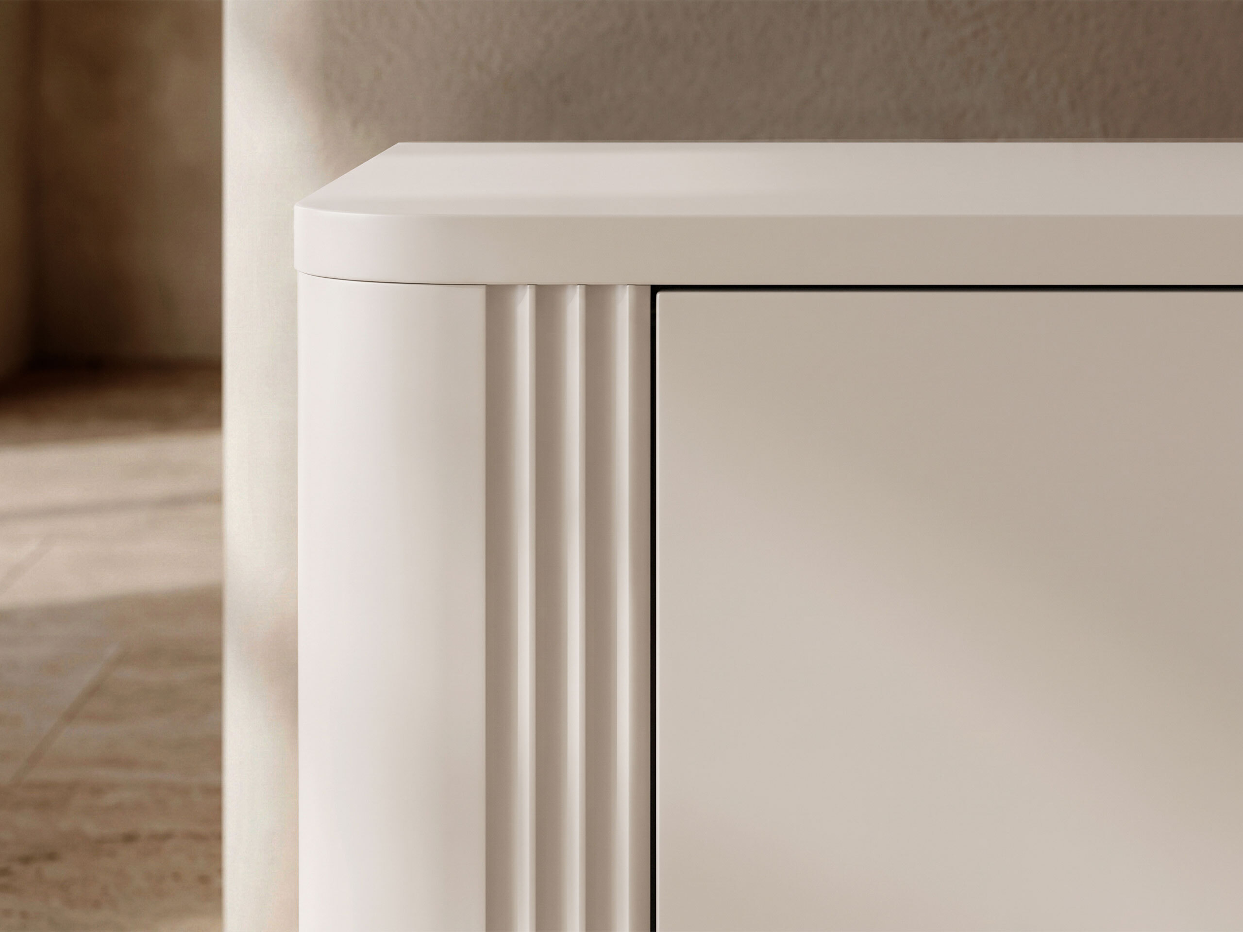 TV komoda Comfivo Levavio 103 (Bež)