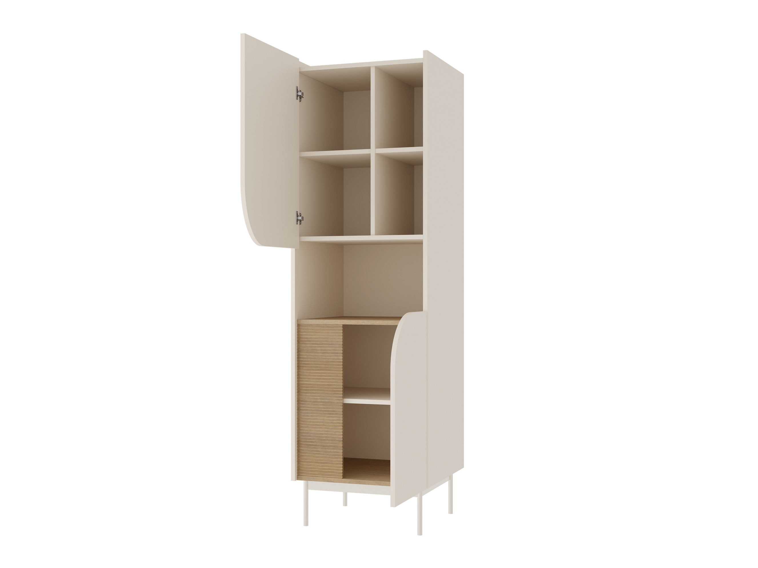 Polica Dunsonu 102 (Hrast + Taupe)