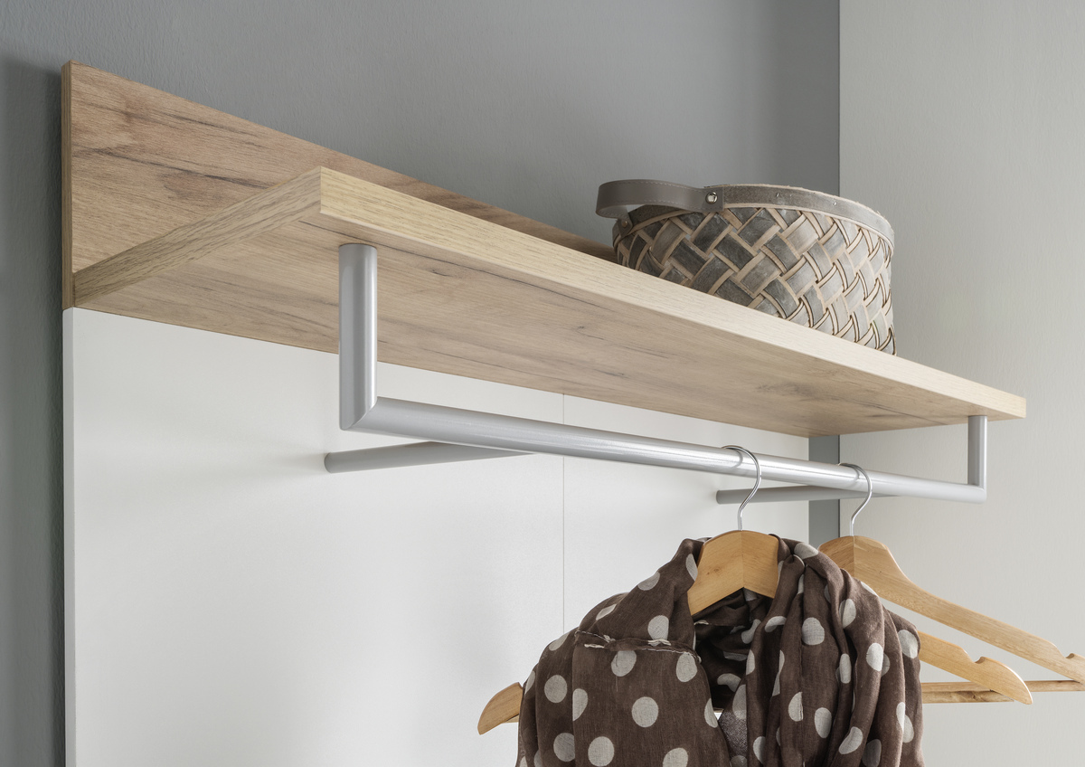 Čiviluk Nuveno 103 (Belo + Navarra hrast)