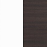 Noćni ormarić Nolroma 102 (Belo + Venge)