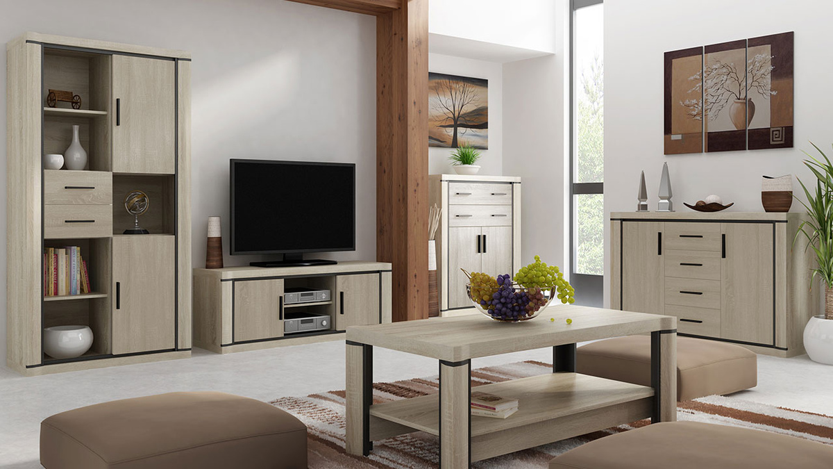 Stočić za kafu Lorelie 113 (Sonoma hrast)