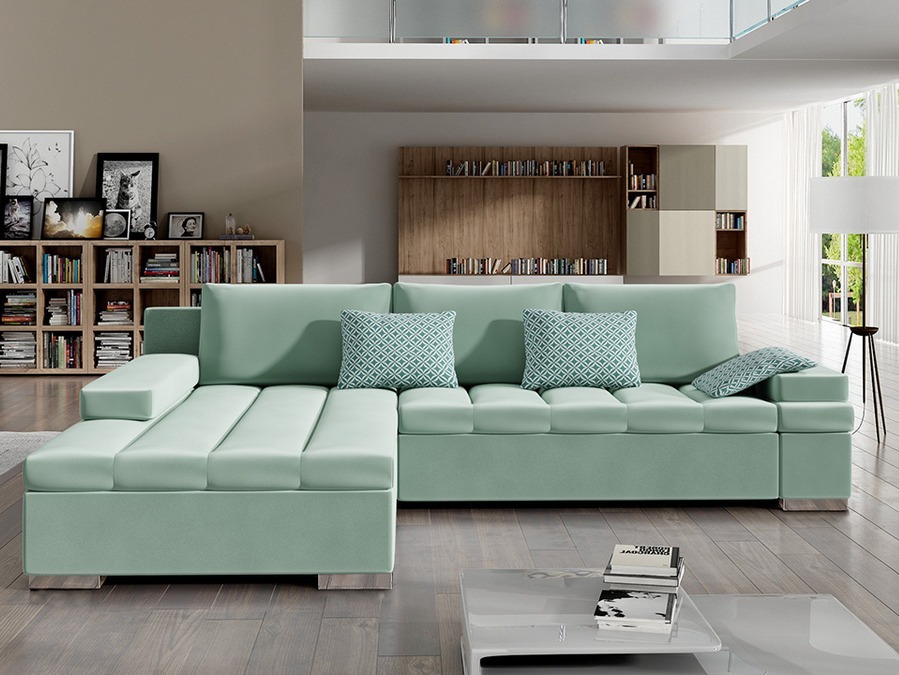 Ugaona sofa Comfivo 113 (Magic Velvet 2227 + Evo 30)